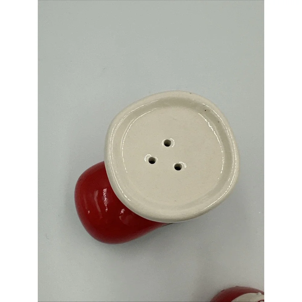 Santa and Boot Salt and Pepper Shaker Novelty Christmas Holiday Decoration Decor